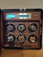 Customer photo of Walnut Watch Winder for 6 Automatic Watches with Ultra-Quiet Japanese Motors