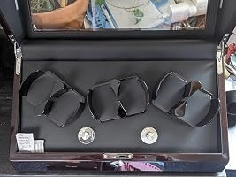 Customer photo of 6-Slot Watch Winder, Wooden Shell, Powered by Japanese Motor