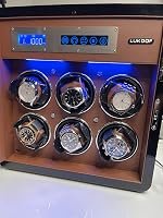 Customer photo of Walnut Watch Winder for 6 Automatic Watches with Ultra-Quiet Japanese Motors