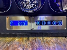 Customer photo of 8-Slot Watch Winder for Automatic Watches, High-Gloss Piano Lacquer