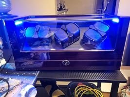 Customer photo of 6-Slot Watch Winder, Wooden Shell, Powered by Japanese Motor