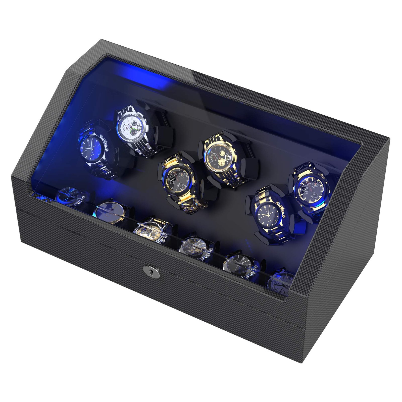 Carbon Fiber 6+6 Watch Winder – view 4