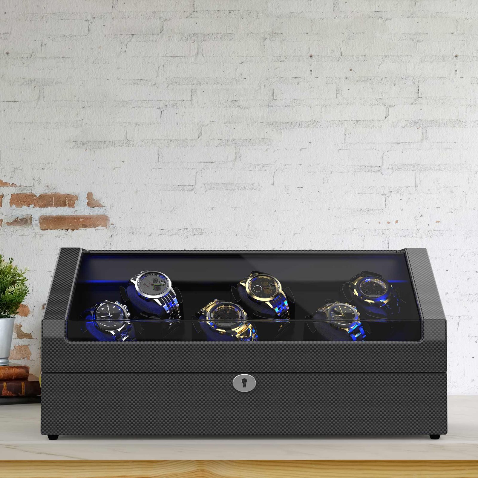 Carbon Fiber 6+6 Watch Winder – view 7