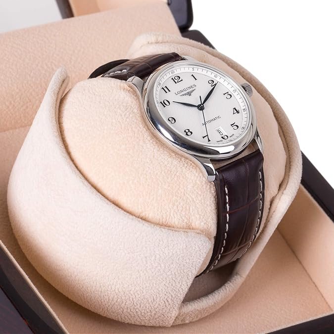 Wood Grain Single Watch Winder – view 4