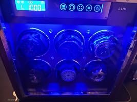 Customer photo of Walnut Watch Winder for 6 Automatic Watches with Ultra-Quiet Japanese Motors