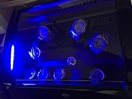 Customer photo of Watch Winder for 4 Automatic Watches with Additional 6 Watch Storage Slots, Wood Shell with Piano Fini
