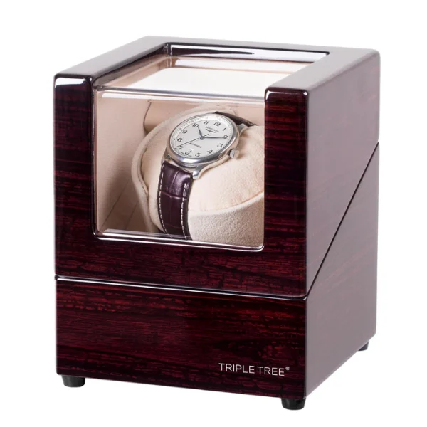 Wood Grain Single Watch Winder