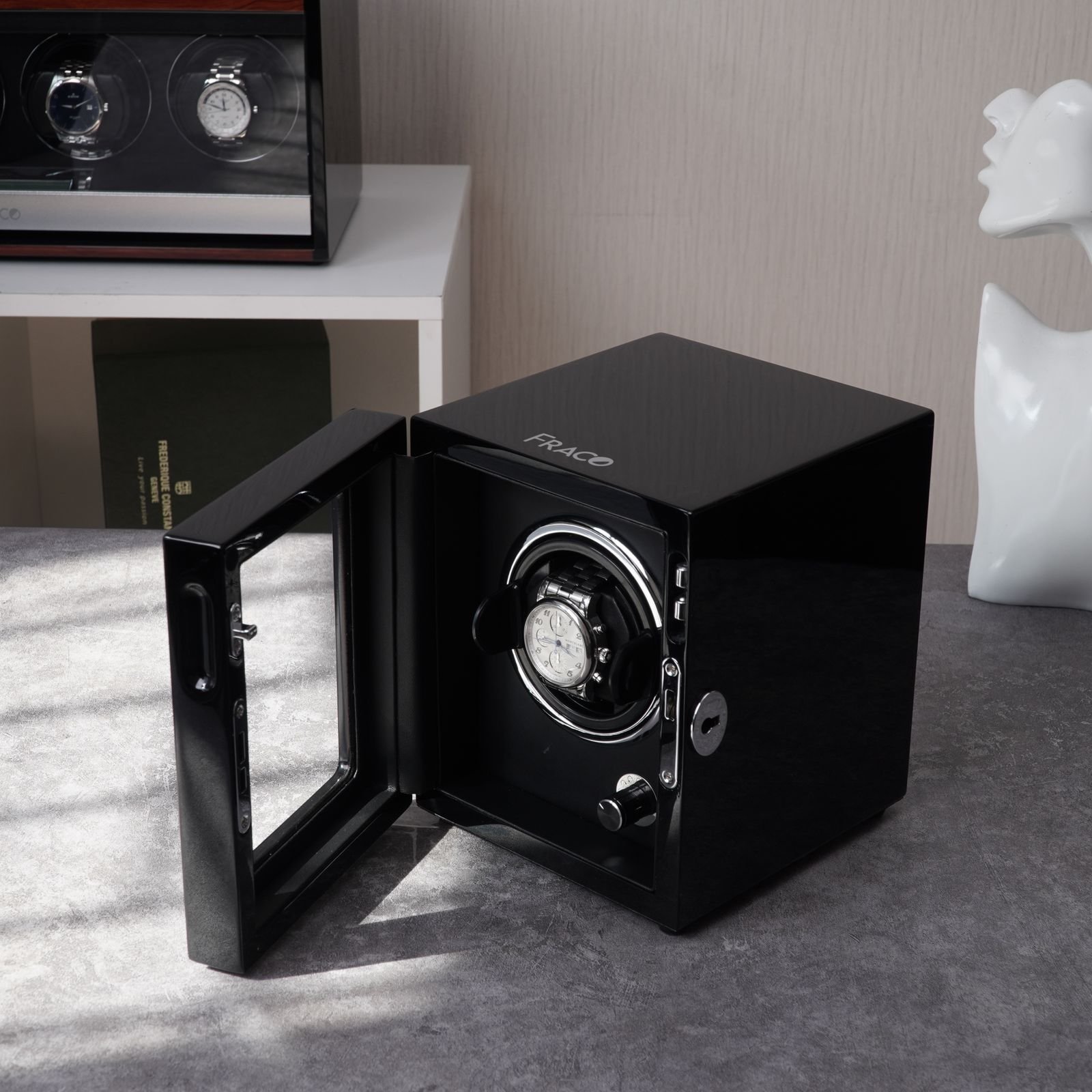 Automatic watches on a watch winder