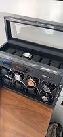 Customer photo of 8+6 Watch Winder for Automatic Watches, Carbon Fiber Shell with High-Gloss Lacquer, Built-in Illuminat
