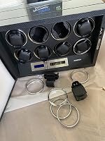 Customer photo of 8-Slot Watch Winder for Automatic Watches, High-Gloss Piano Lacquer