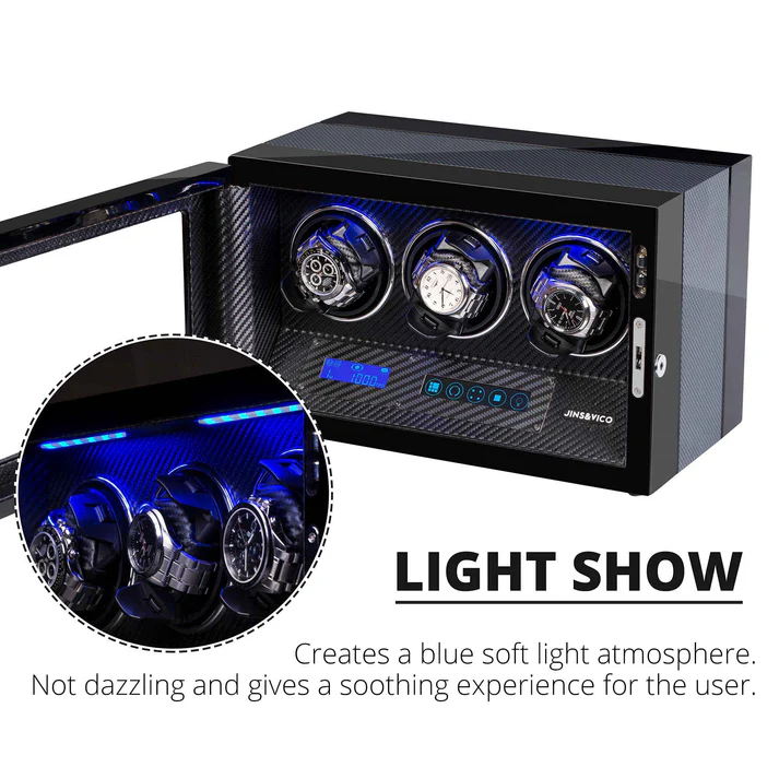 3 Watch Winder with LCD Touchscreen – view 4