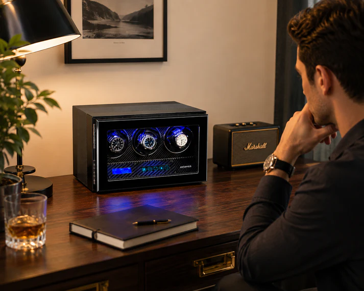 3 Watch Winder with LCD Touchscreen – view 8