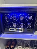 Customer photo of 8-Slot Watch Winder for Automatic Watches, High-Gloss Piano Lacquer