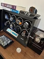 Customer photo of 8-Slot Watch Winder for Automatic Watches, High-Gloss Piano Lacquer