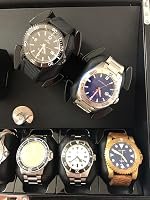 Customer photo of Watch Winder for 4 Automatic Watches with Additional 6 Watch Storage Slots, Wood Shell with Piano Fini