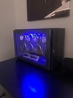 Customer photo of 8-Slot Watch Winder for Automatic Watches, High-Gloss Piano Lacquer