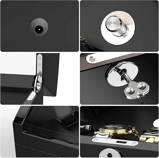 4 Watch Winder with 6 Storage Slots – view 5
