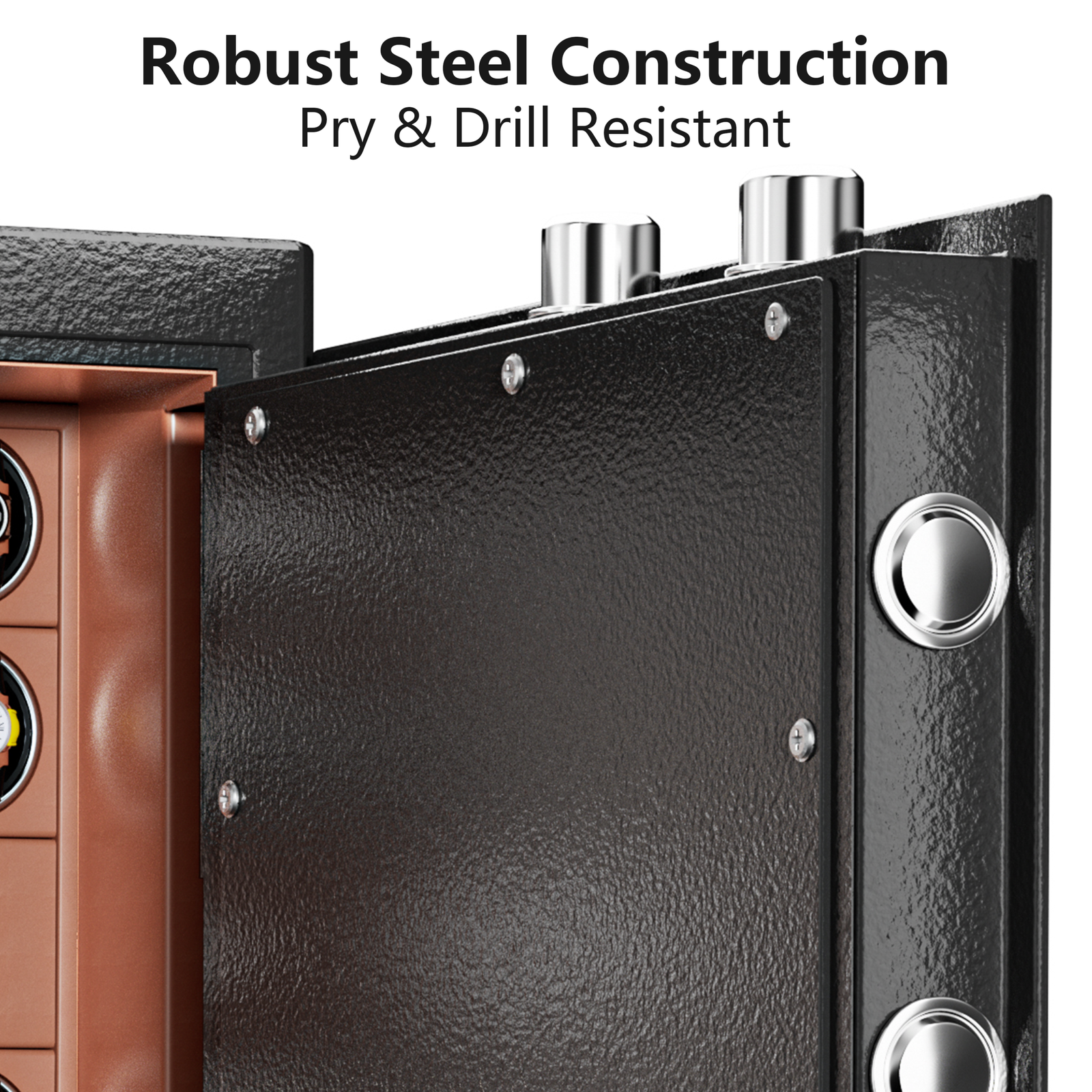 48 Watch Winder Safe with Fingerprint Lock – view 6