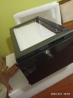 Customer photo of 8-Slot Watch Winder for Automatic Watches, High-Gloss Piano Lacquer