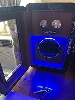 Customer photo of Automatic Watch Winder with Quiet Motor, Built-in Light, Adjustable Watch Pillows – Walnut Finish