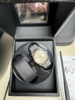 Customer photo of Single Watch Winder with Plush Watch Pillow, Multiple Running Mode, Piano Black