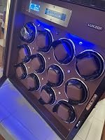 Customer photo of Automatic Walnut Wood Watch Winder for 12 Watches Winding with 6 Storage Spaces