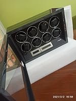 Customer photo of 8-Slot Watch Winder for Automatic Watches, High-Gloss Piano Lacquer